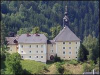 Schloss Donnersbach mit Pfarrkirche