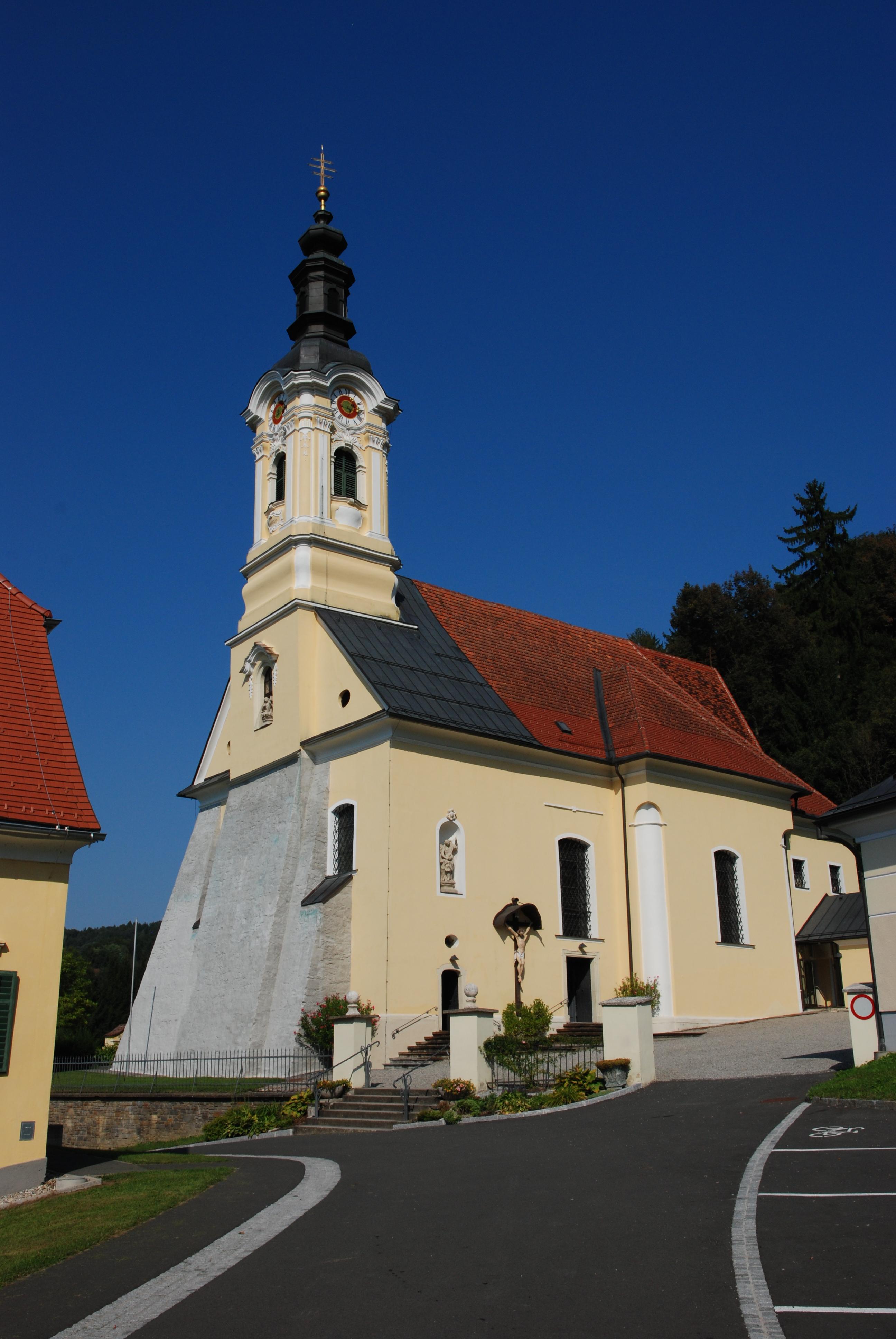 Kath. Pfarrkirche hl. Dionysius und Kirchhof