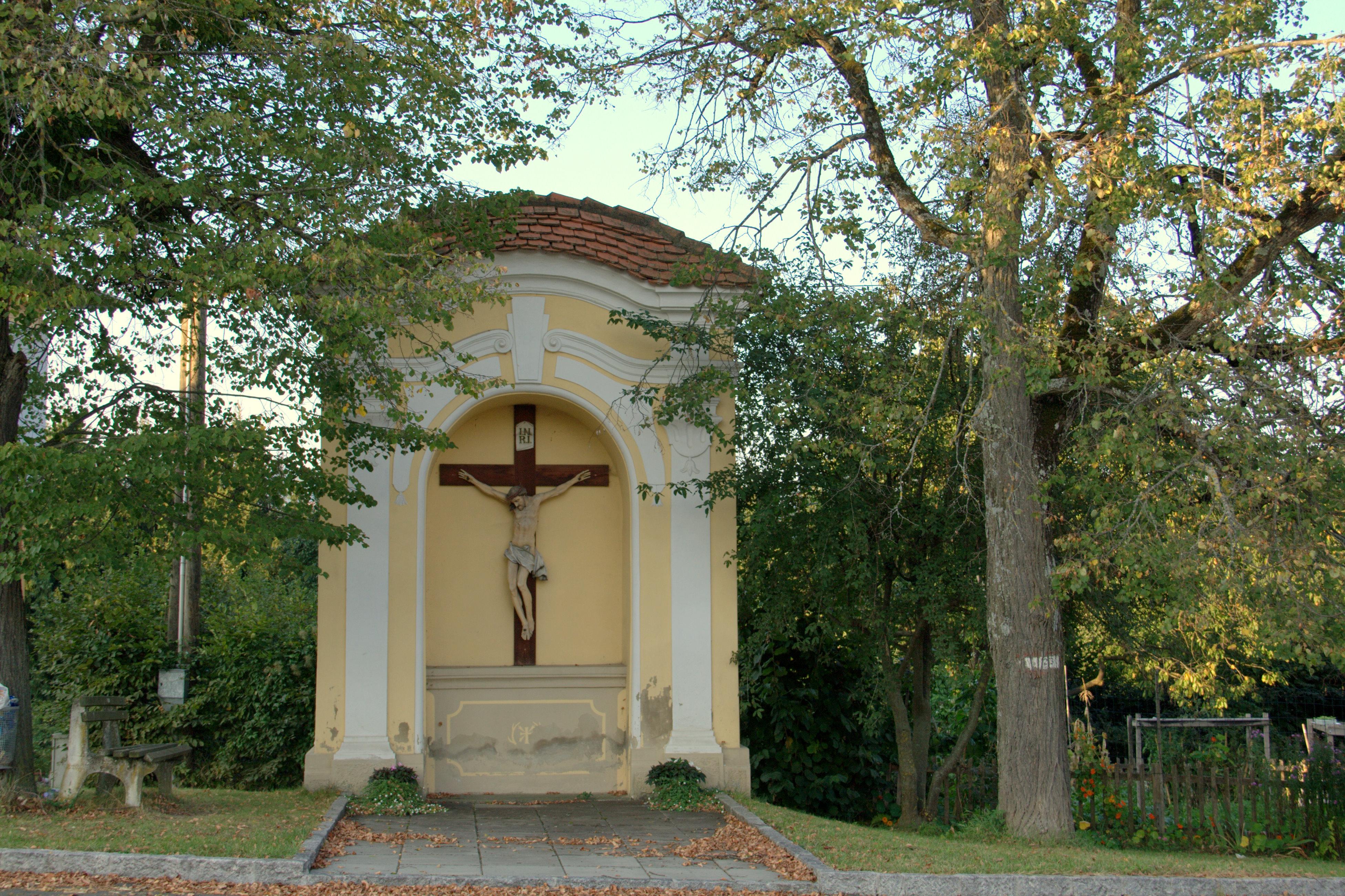 Wegkapelle Hubertuskreuz